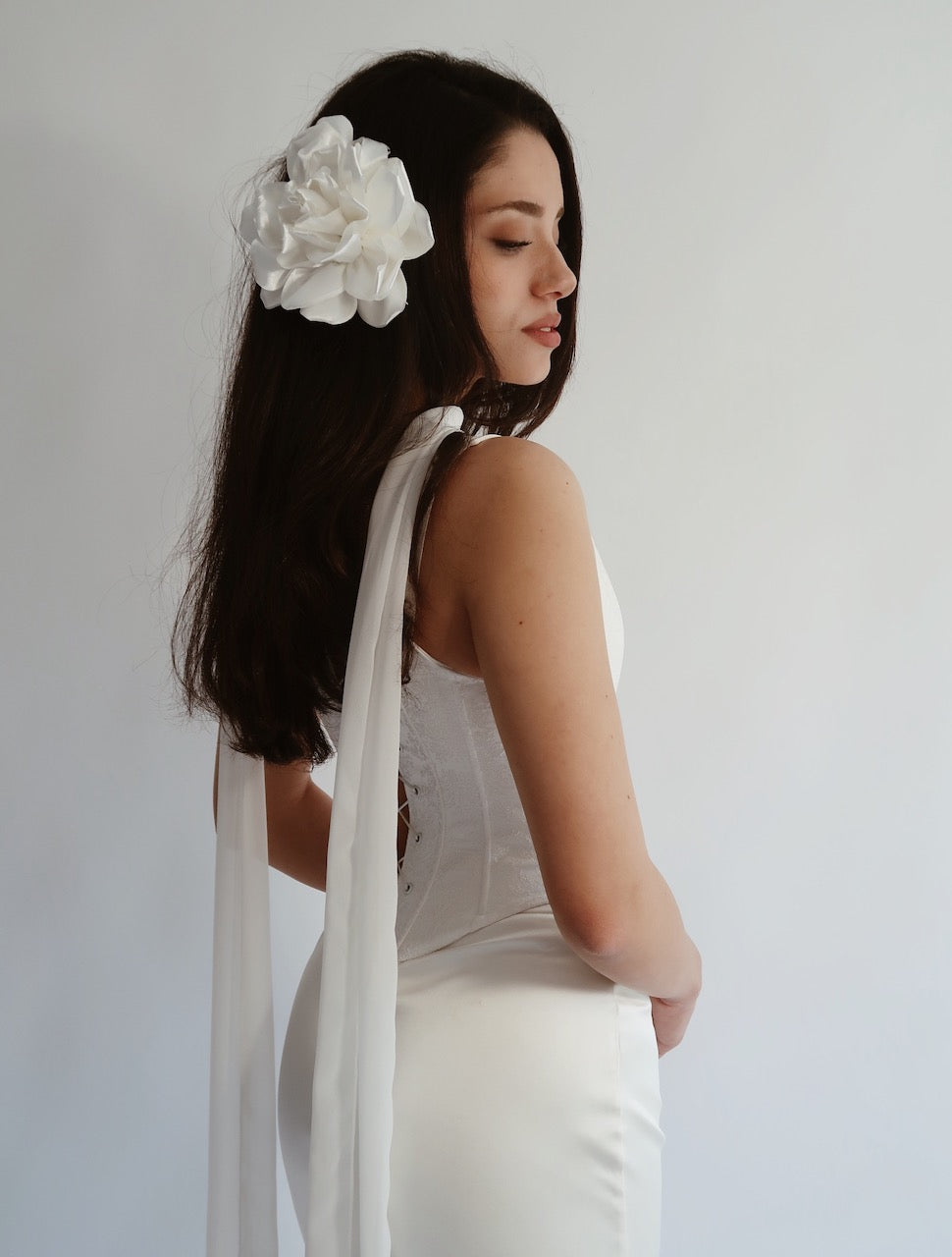 Pearl Cascade Corset and Skirt Set