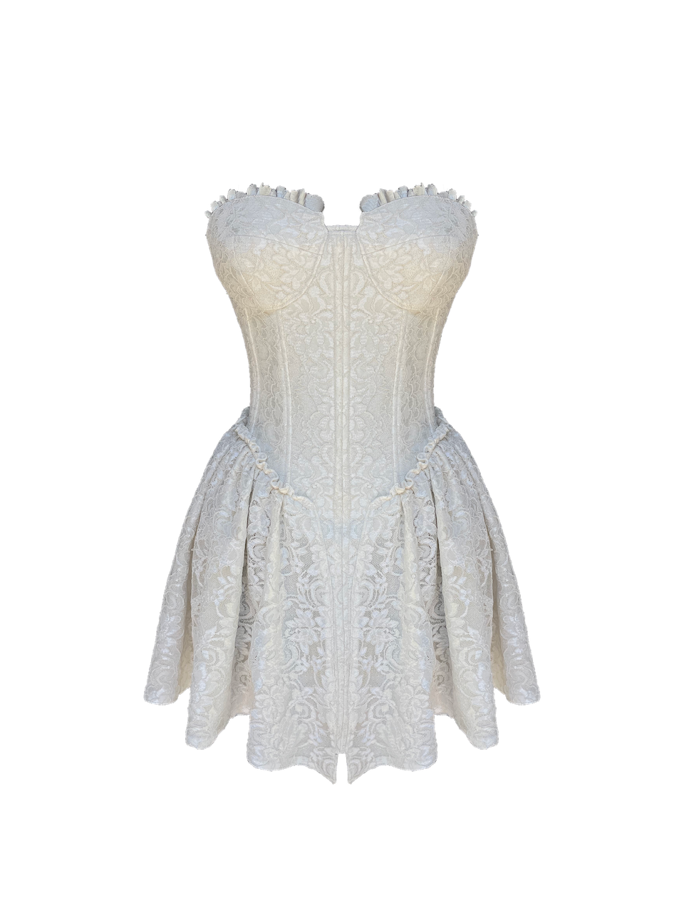 Limited Edition Fleur Blanche Corset Dress