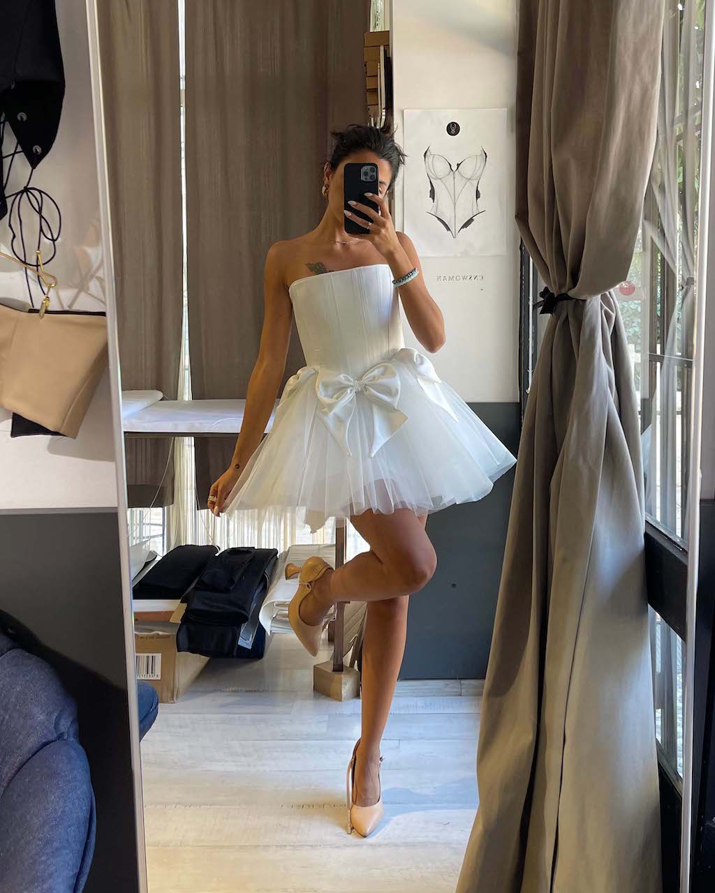 After Party Bow Dress - Berin's Choice