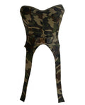 Femme Fatale Camouflage Corset