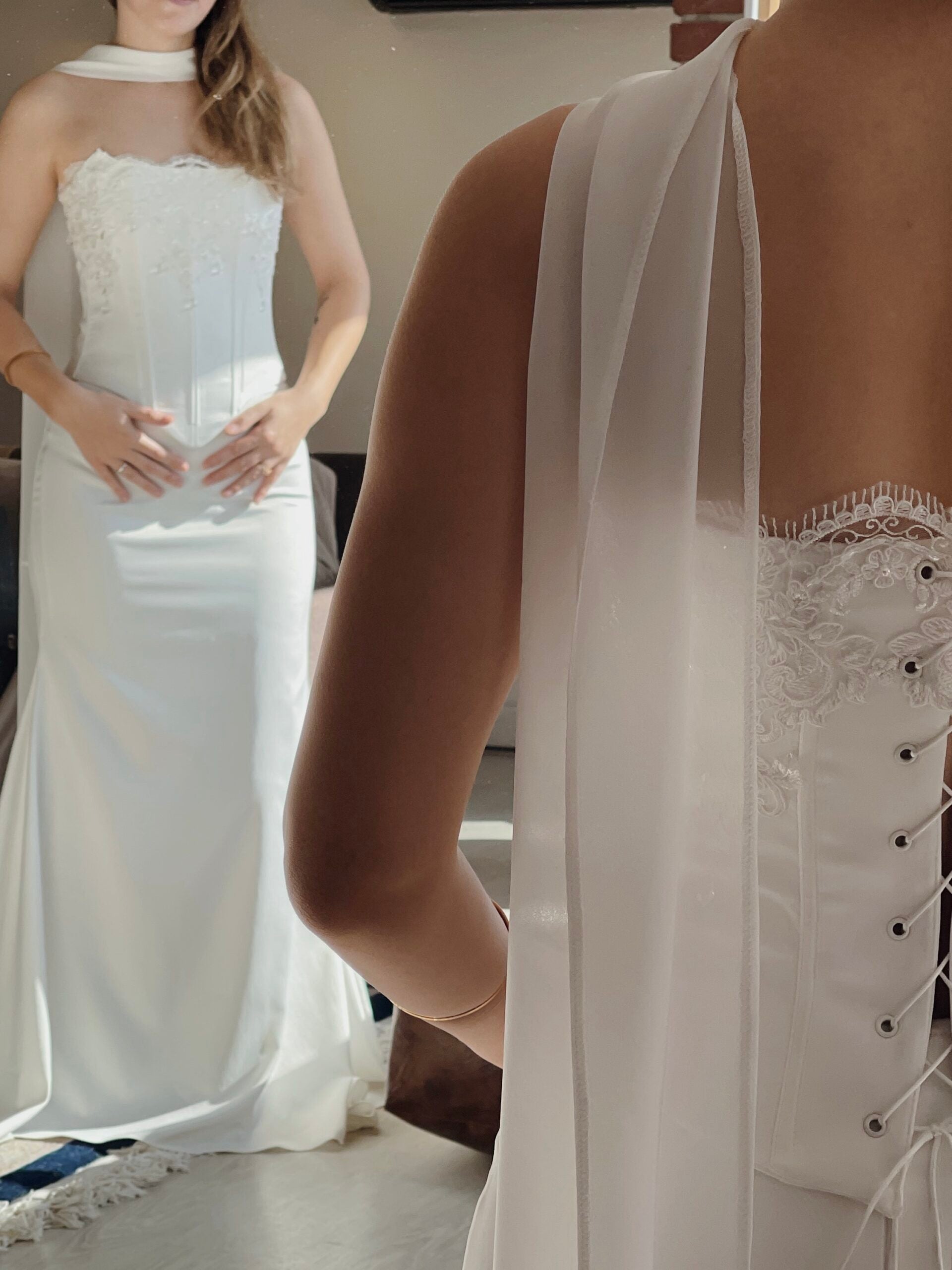 Lady Mary İşlemeli Korse ve Etek Set