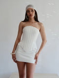 Pure Aura Corset and Mini Skirt After Party Set