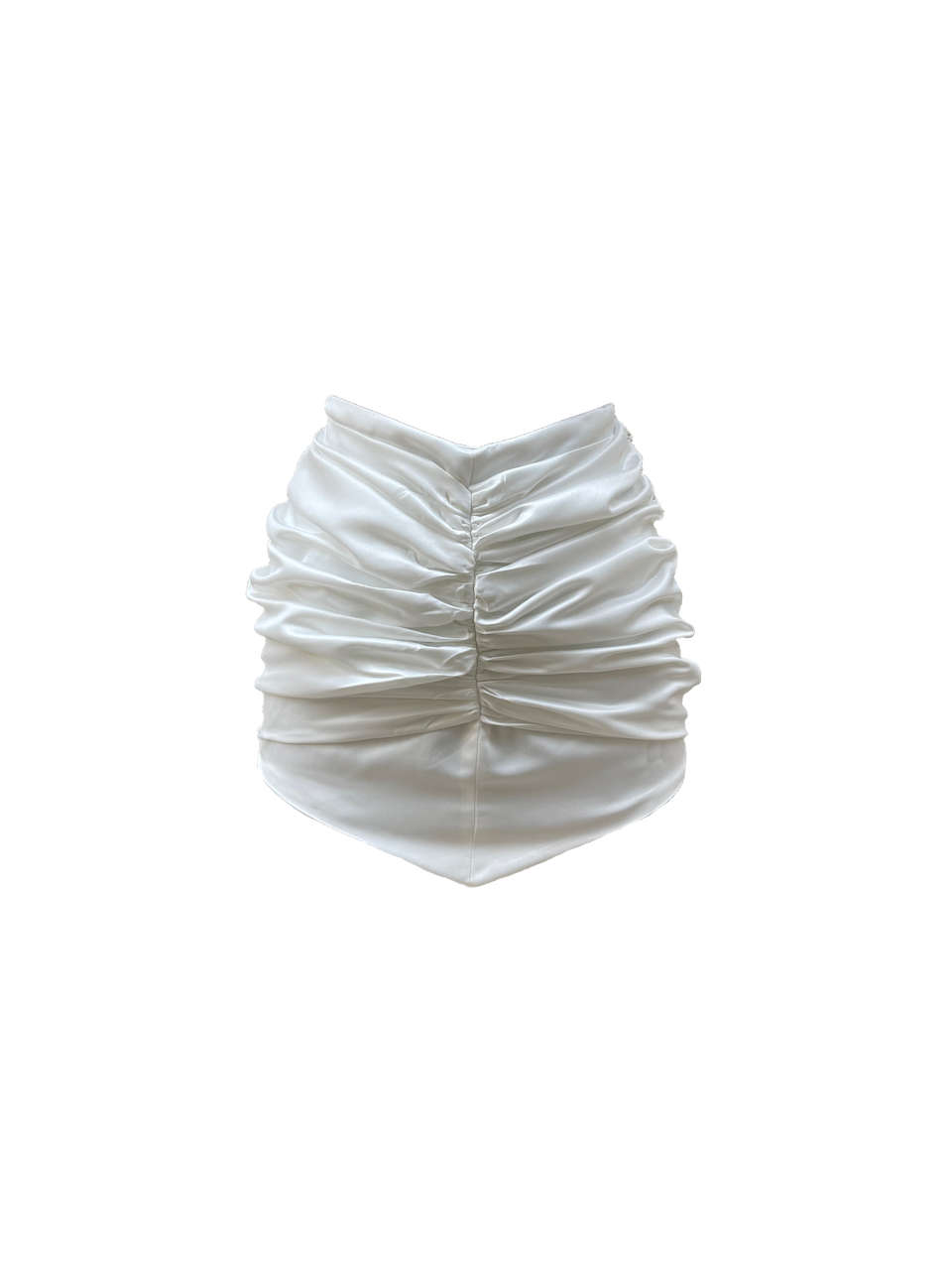 Noir White Skirt