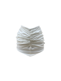 Noir White Skirt