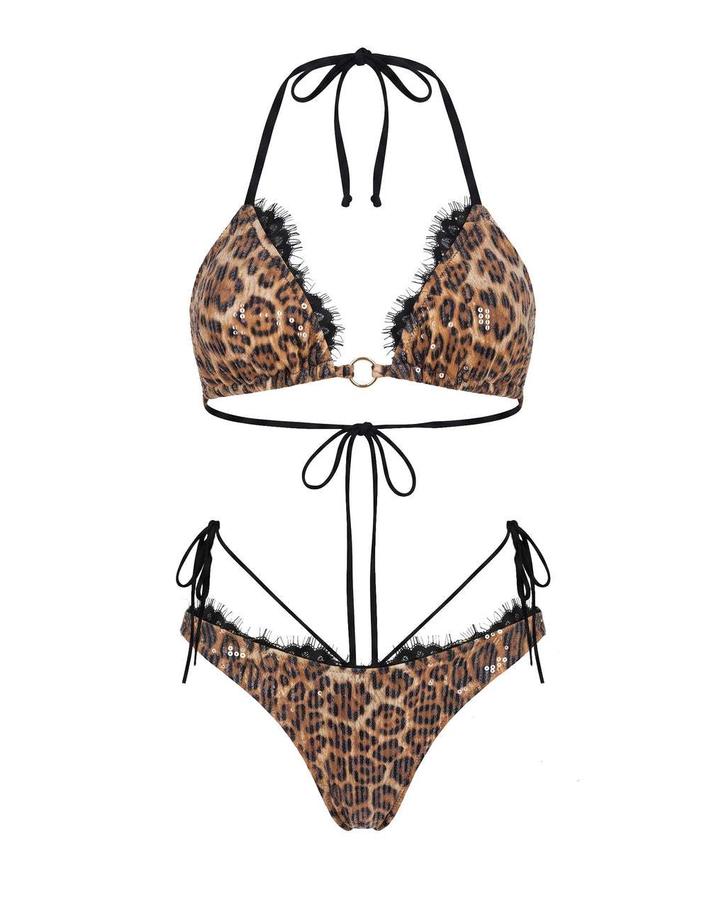Lımıted Edıtıon Innate Grace Collectıon Wıld Leopard Swımwear Set