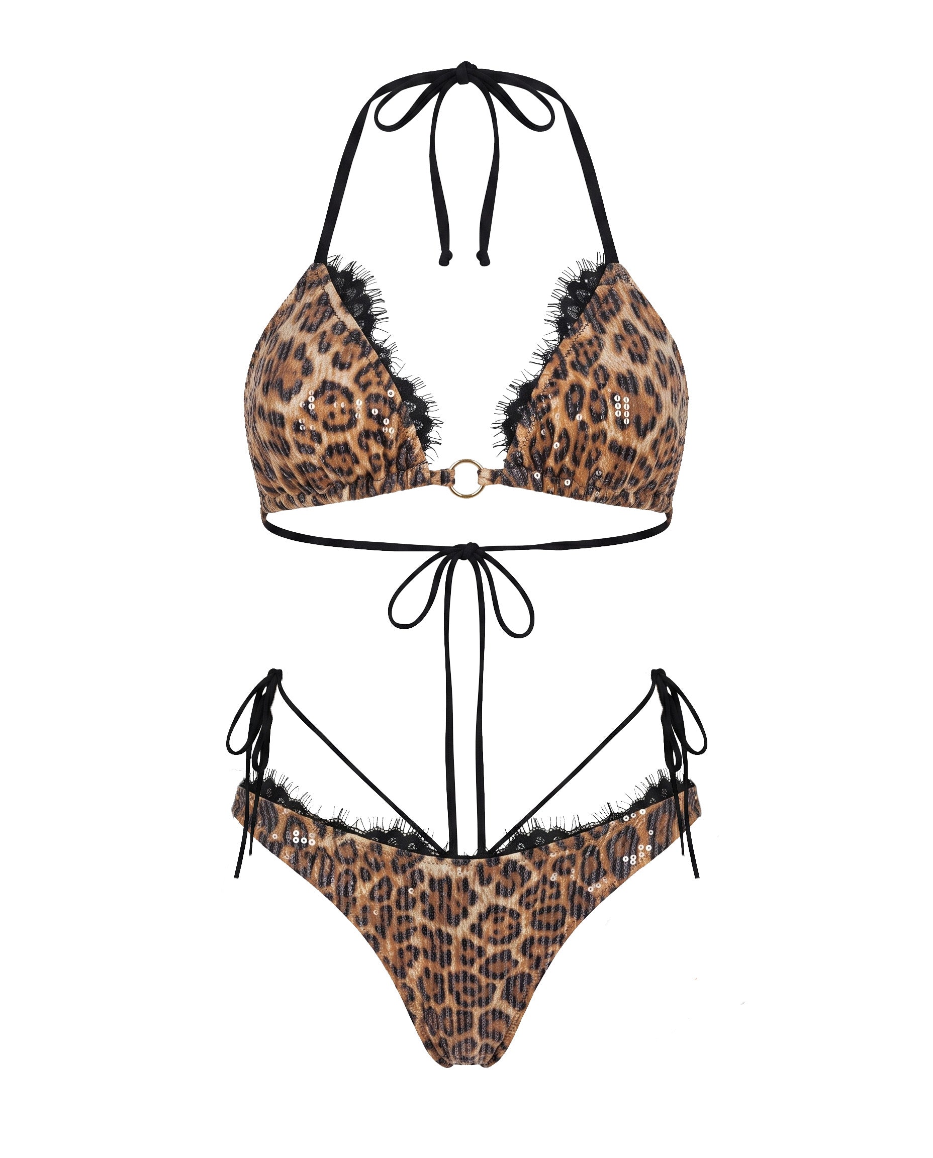 Lımıted Edıtıon Innate Grace Collectıon Wıld Leopard Swımwear Set