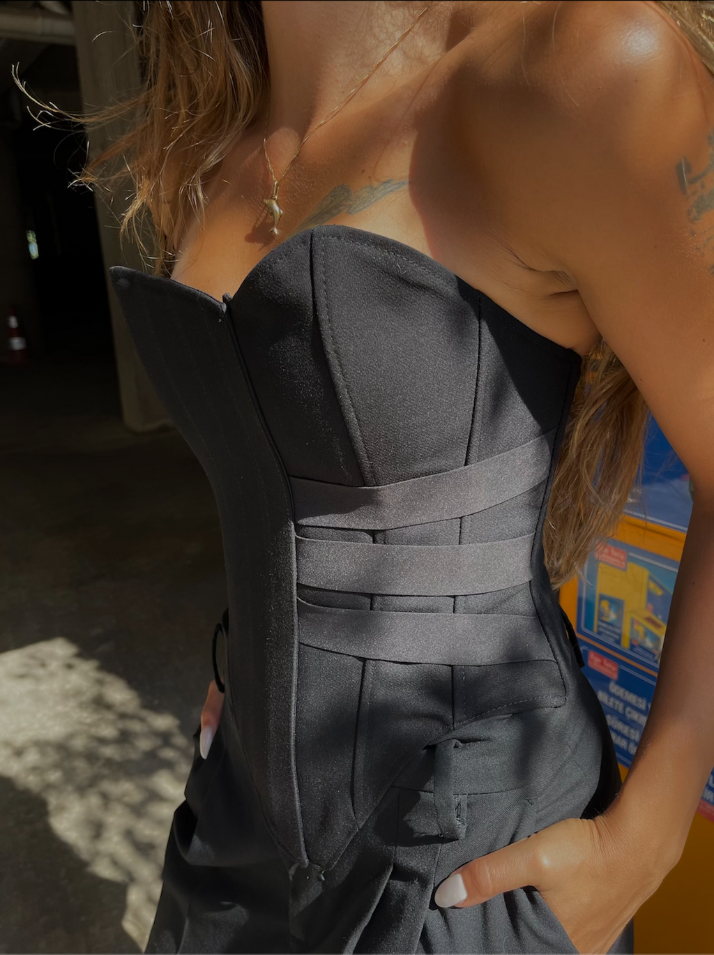 Sponte Black Corset