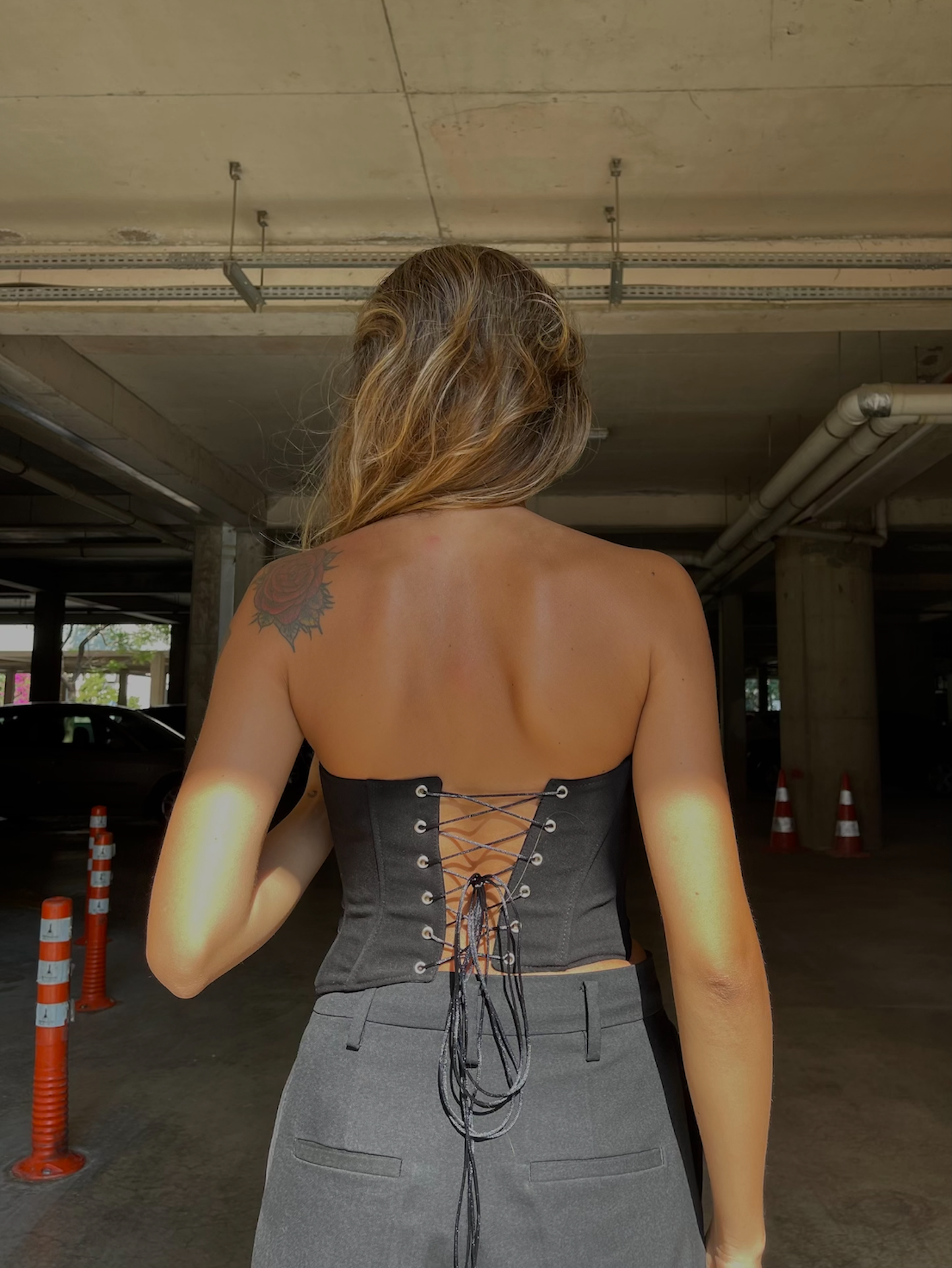 Sponte Black Corset
