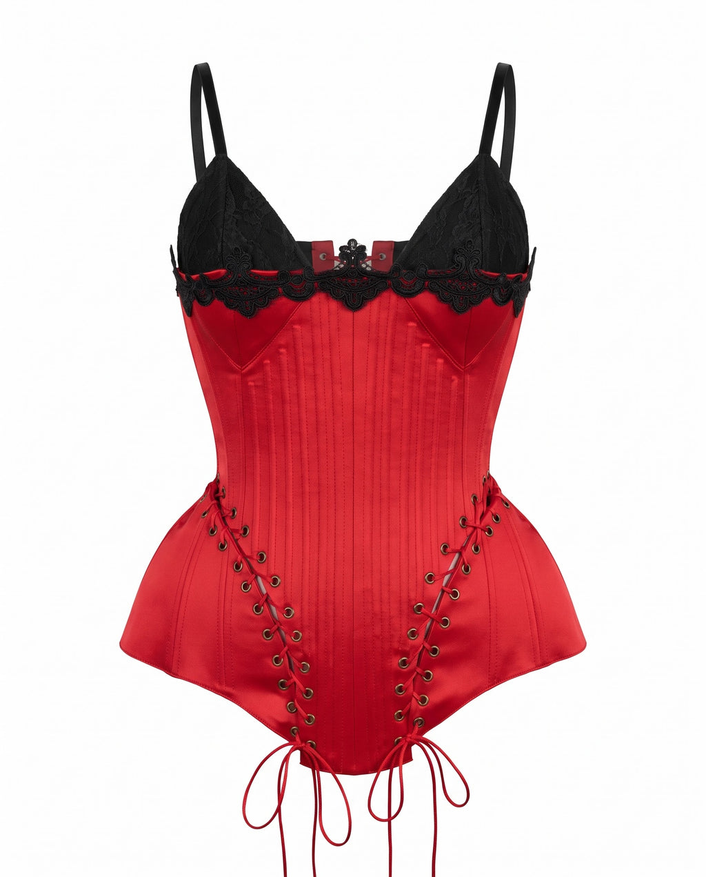 The Immortal Red-Lace Corset