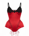 The Immortal Red-Lace Corset