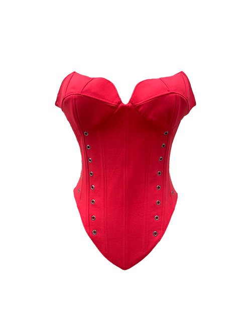 Carpet Red Corset - Gamze's Choice