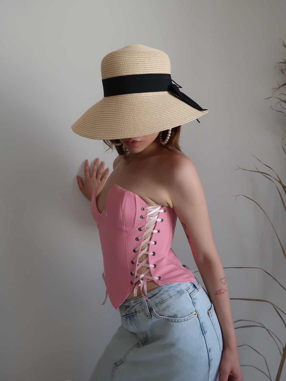 Rosalinda Pink Corset