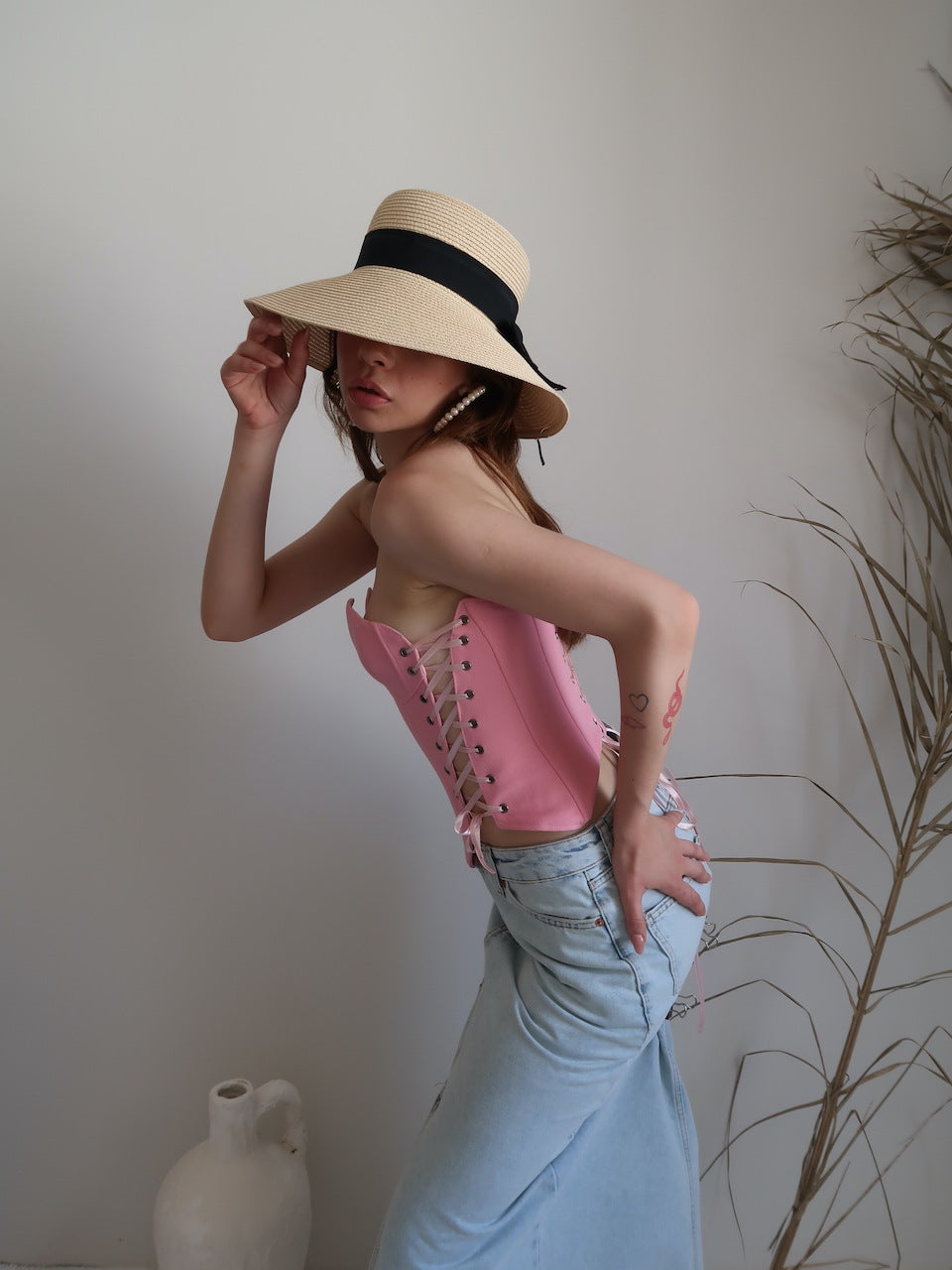 Rosalinda Pink Corset