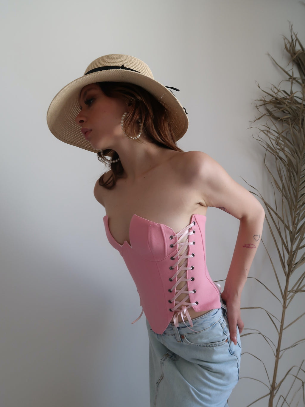 Rosalinda Pink Corset
