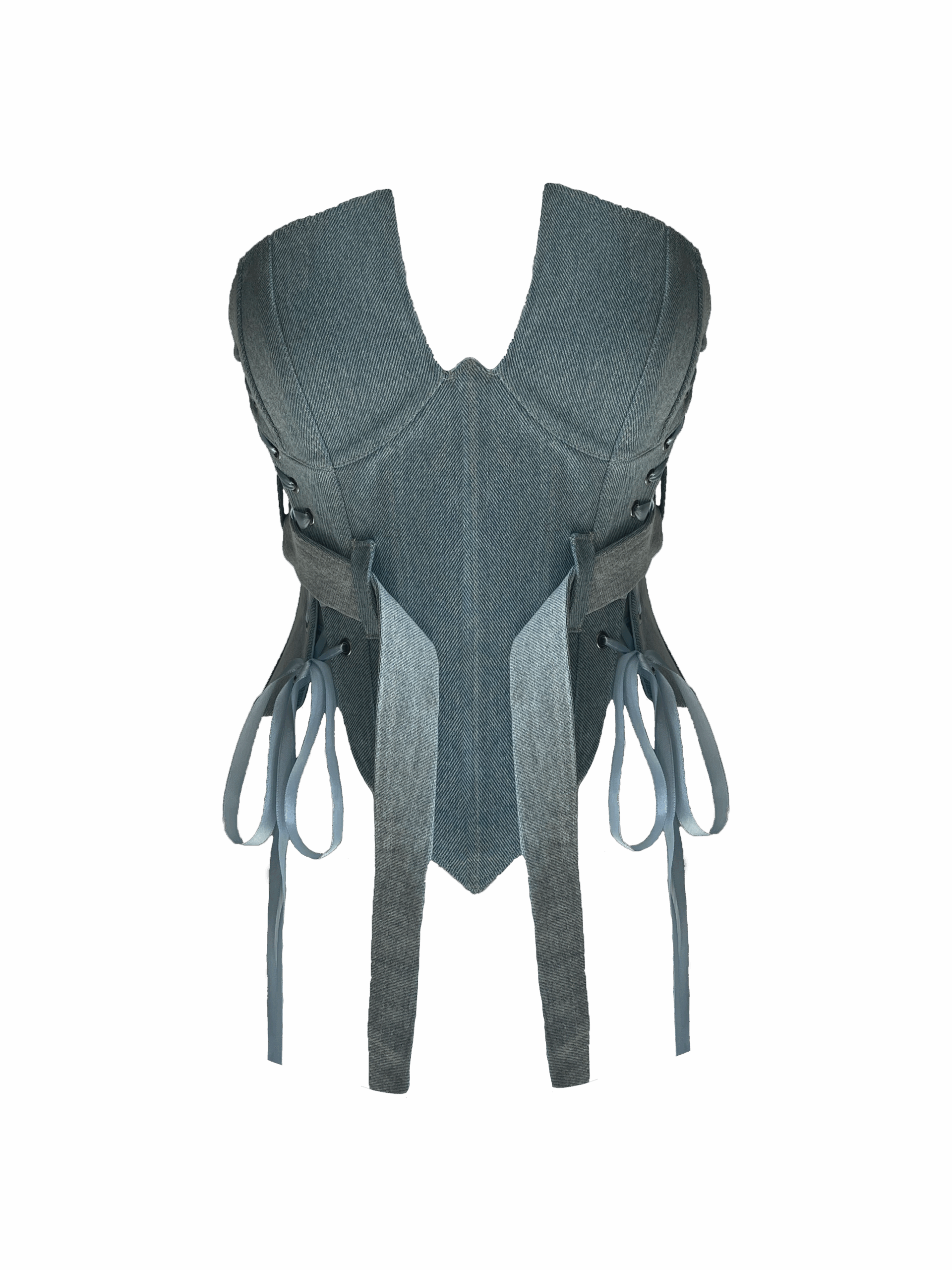 Rosalinda Blue Jean Corset