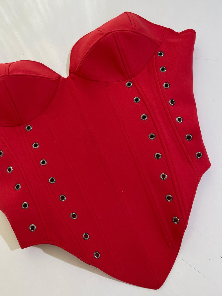 Carpet Red Corset - Gamze's Choice