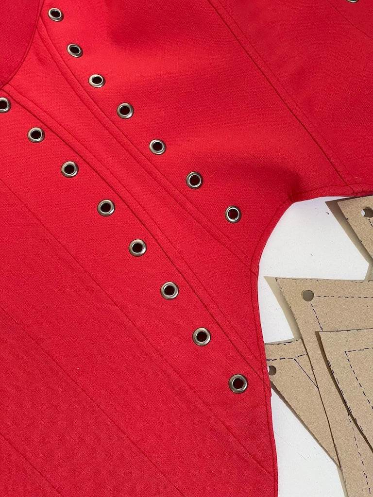 Carpet Red Corset - Gamze's Choice