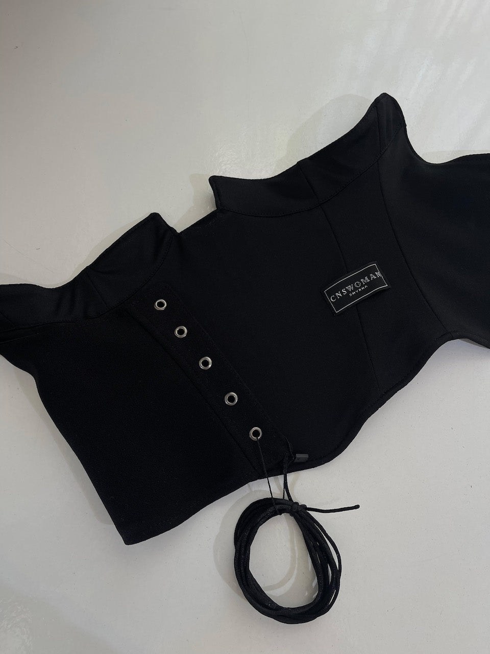 Puffy Black Corset