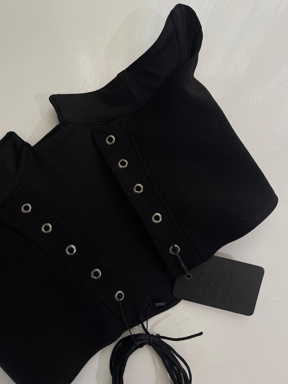 Puffy Black Corset