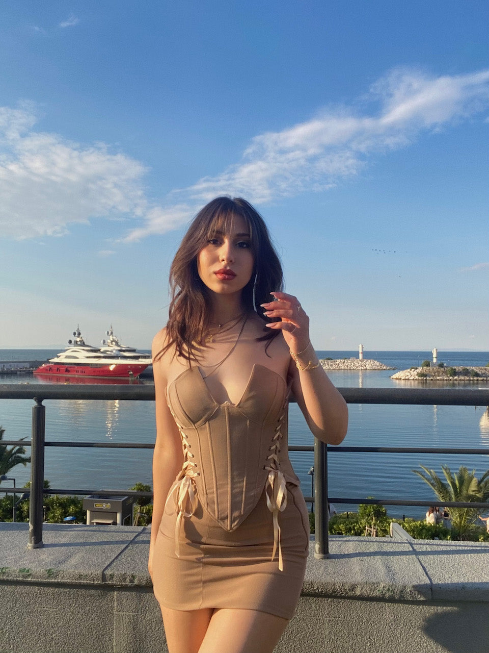 Ibiza Beige Skirt