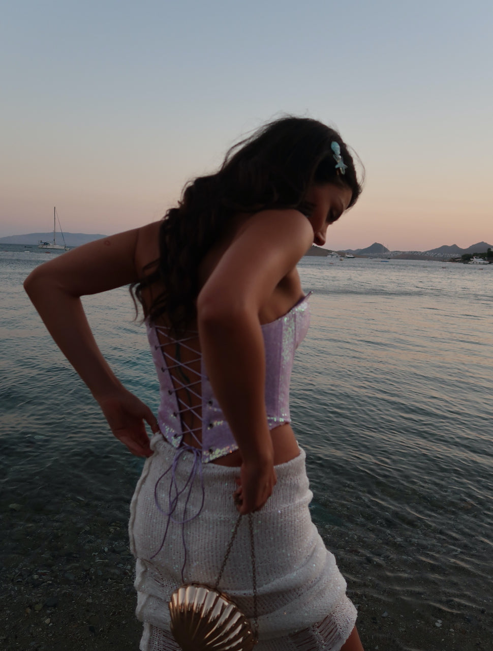 Desert Rose Deluxe Corset