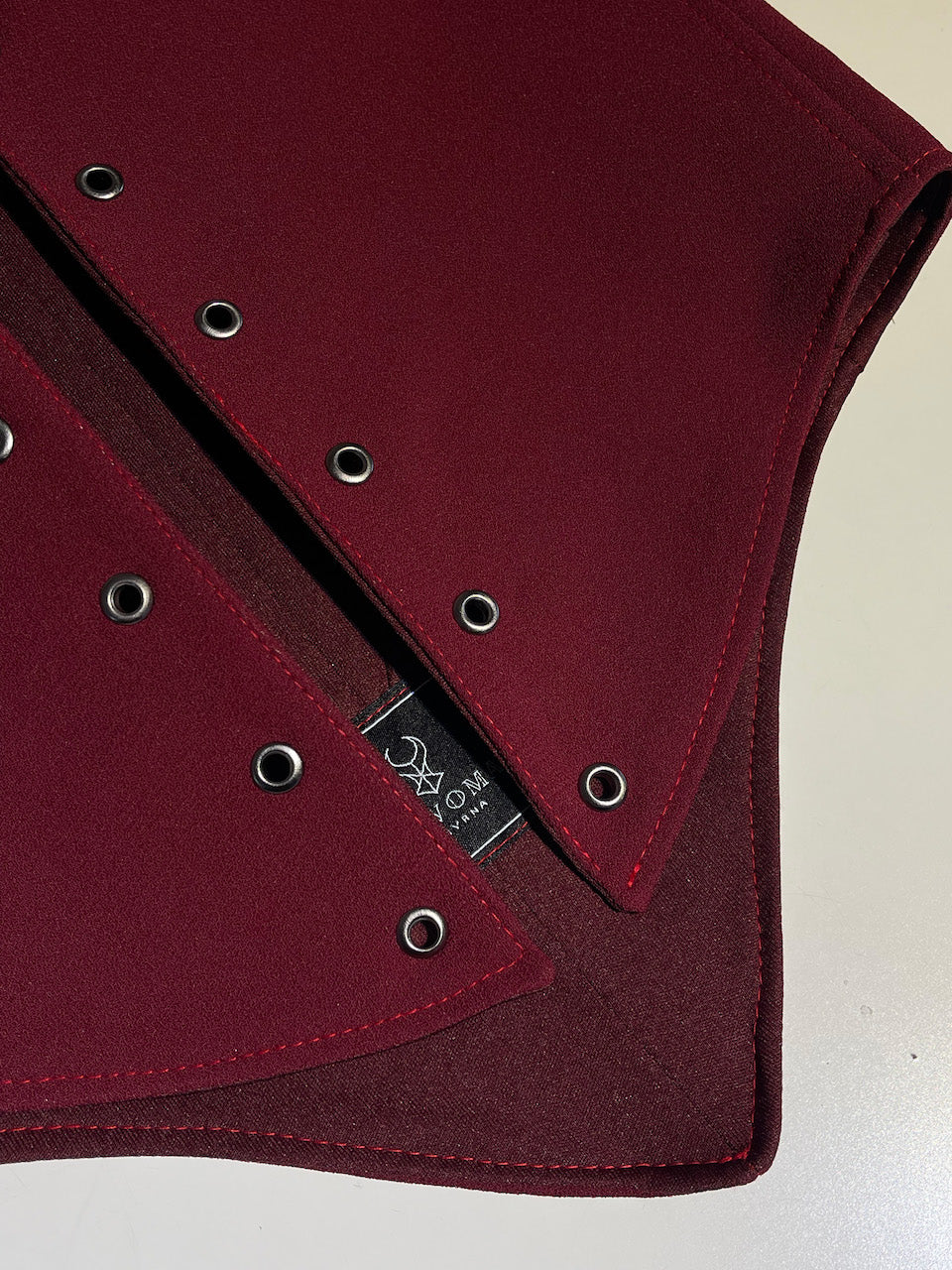 Desert Rose Burgundy Corset - Süheyla's Choice