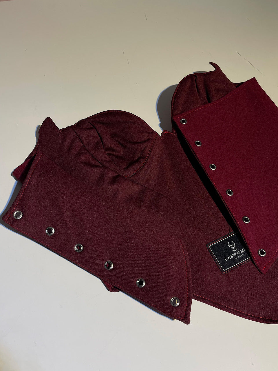 Desert Rose Burgundy Corset - Süheyla's Choice