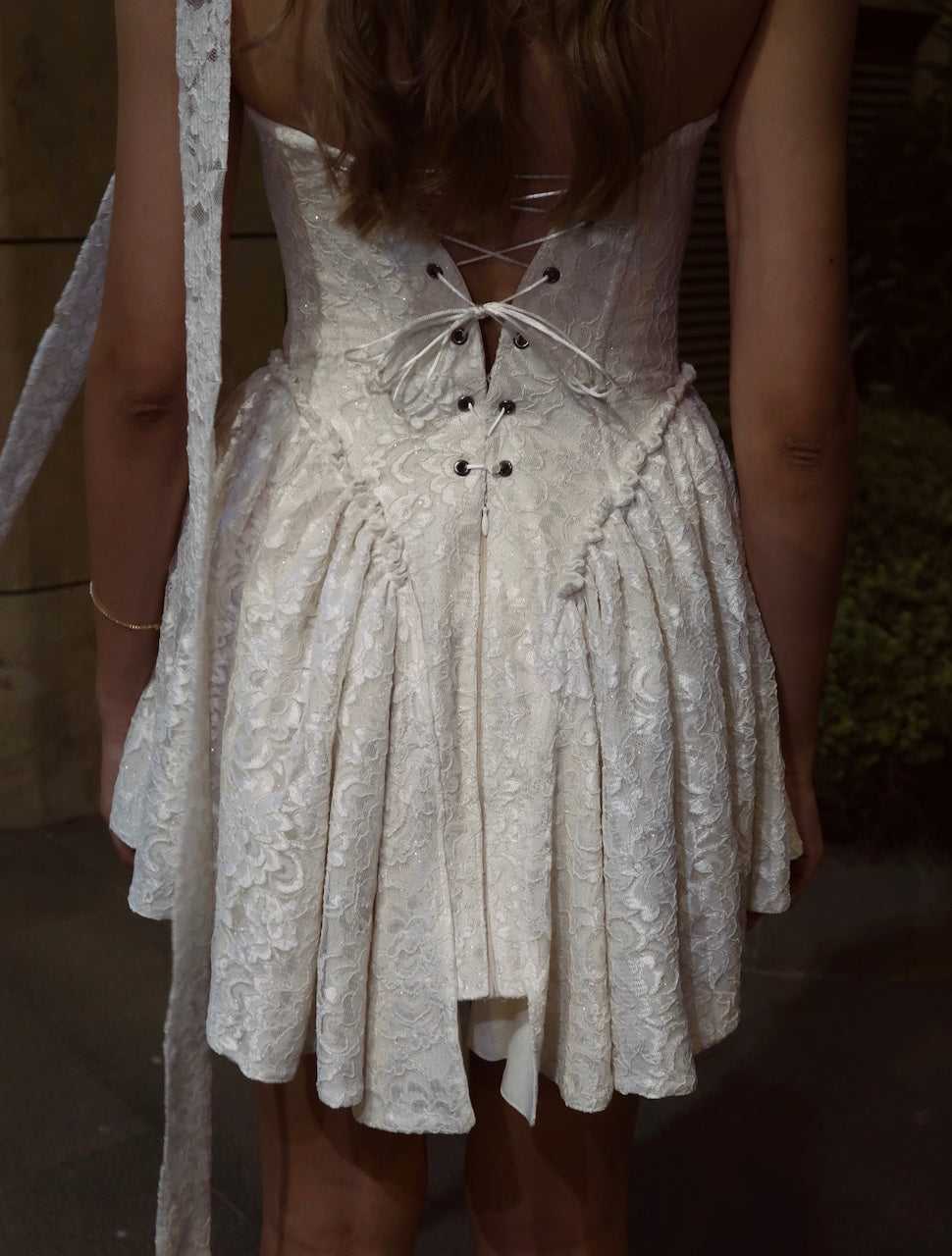 Limited Edition Fleur Blanche Corset Dress