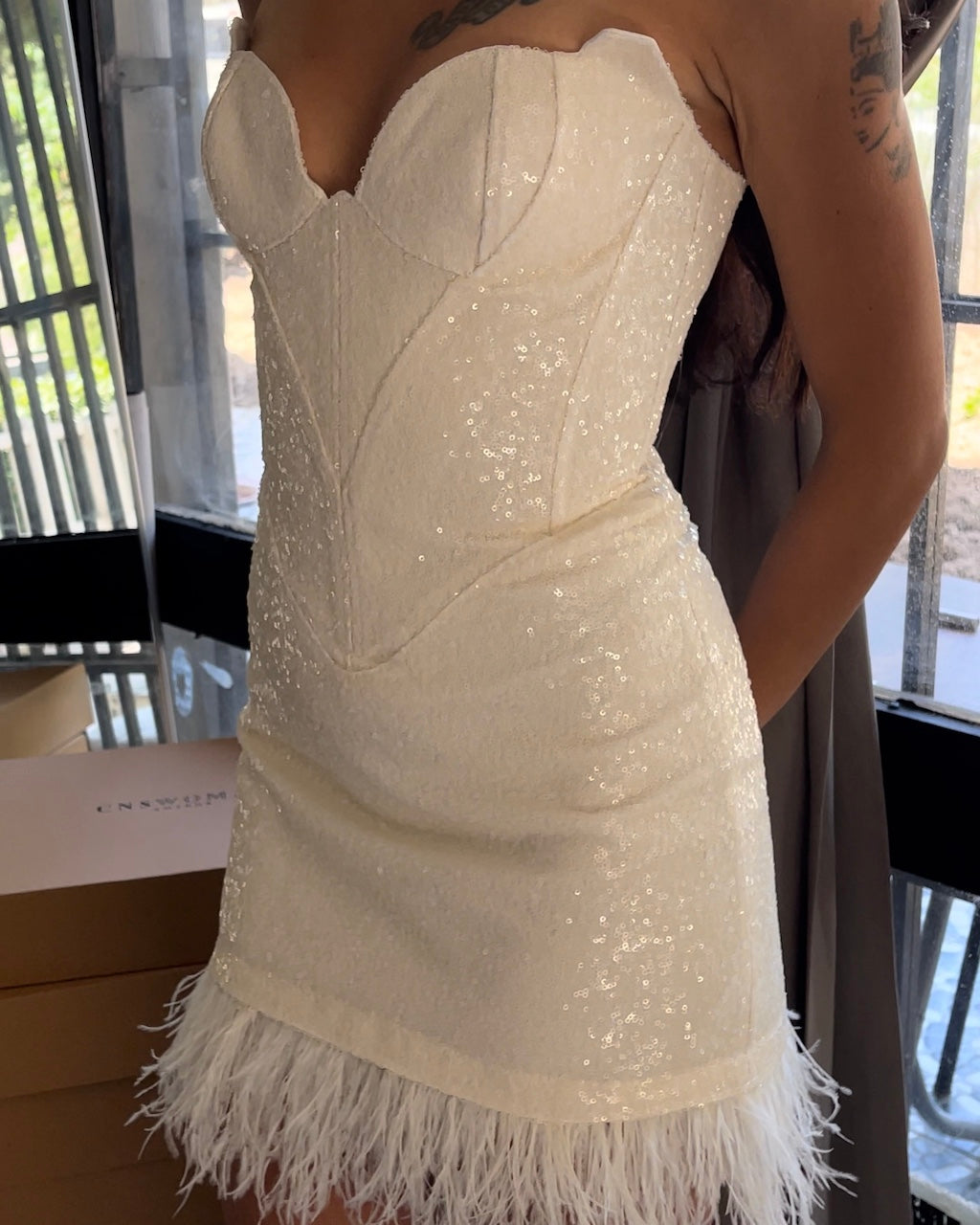After Party Dress Desert Rose