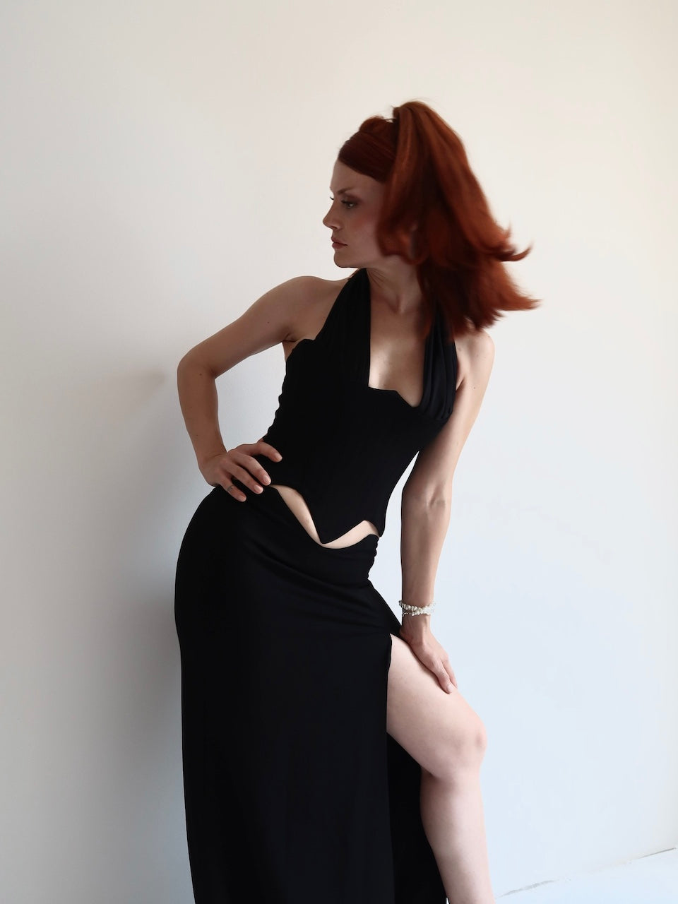 Heartbreaker Sunset Black Corset