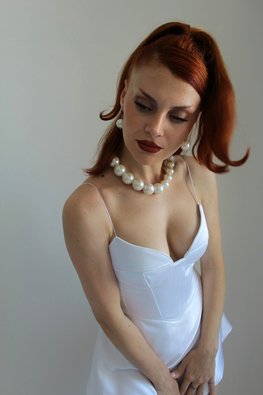 Elizabeth White Dress