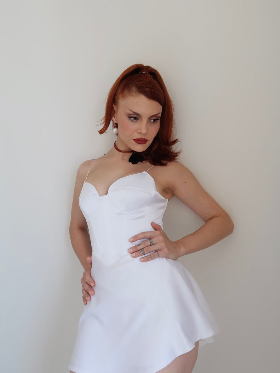 Elizabeth White Dress