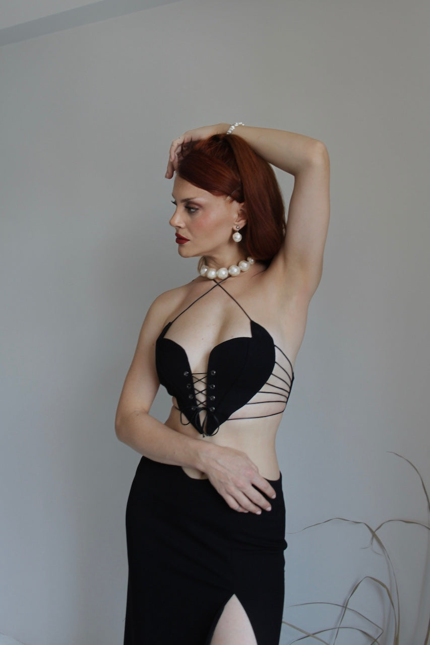 Heartbreaker Black Crop