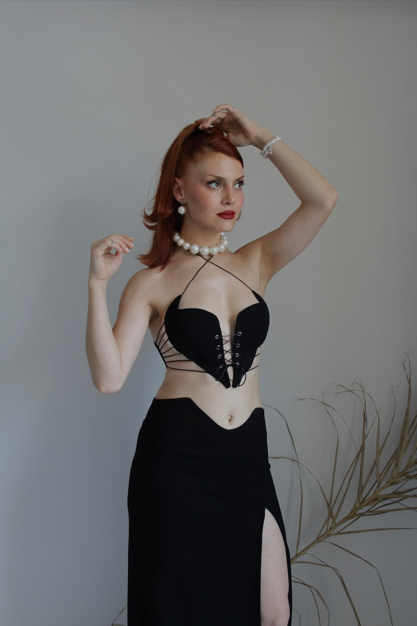 Heartbreaker Black Crop