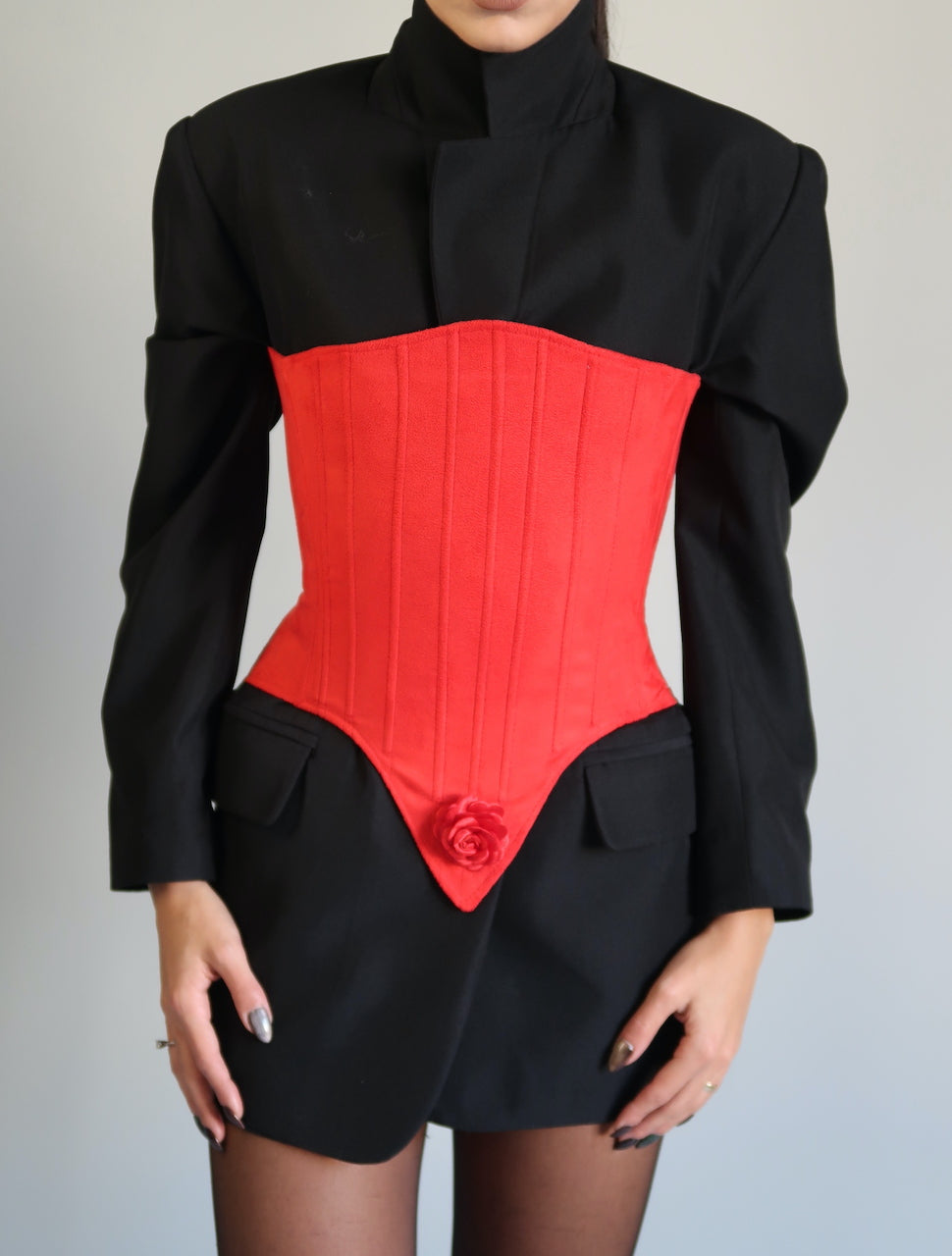 Nunu Red Corset