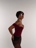 Fox Burgundy Corset