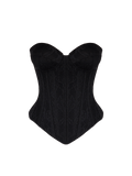 Kalila Black Lace Corset