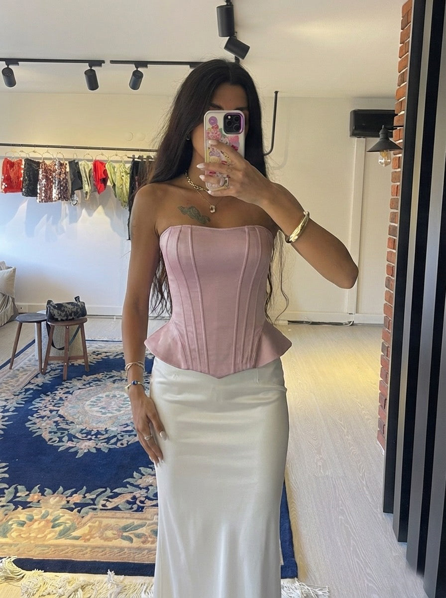 Sepia Pink Corset