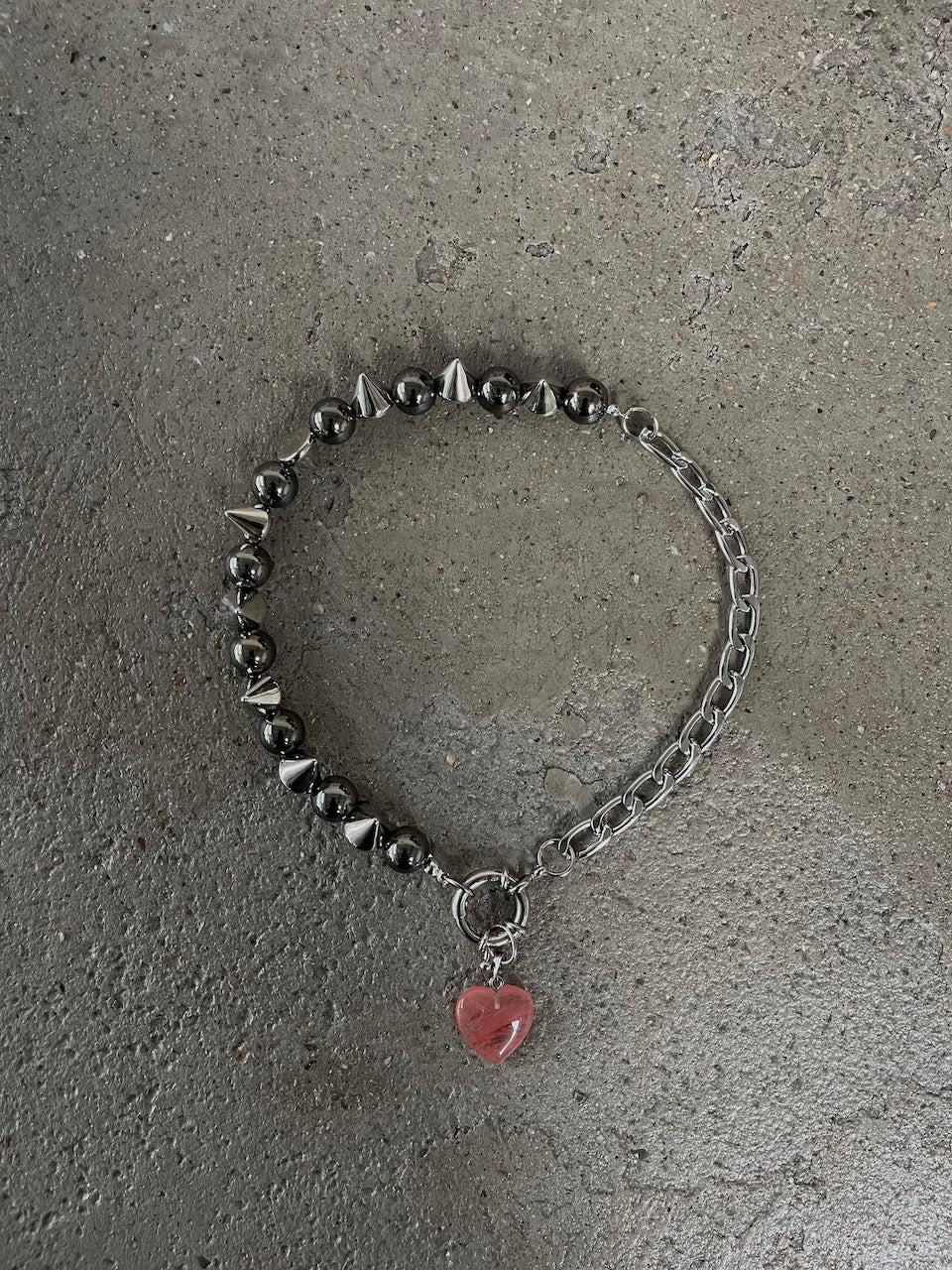 Necklace Crystal Red Heart - Blessed Collection