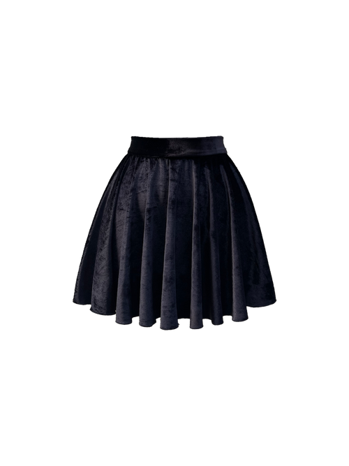 Dahlia Velvet Skirt