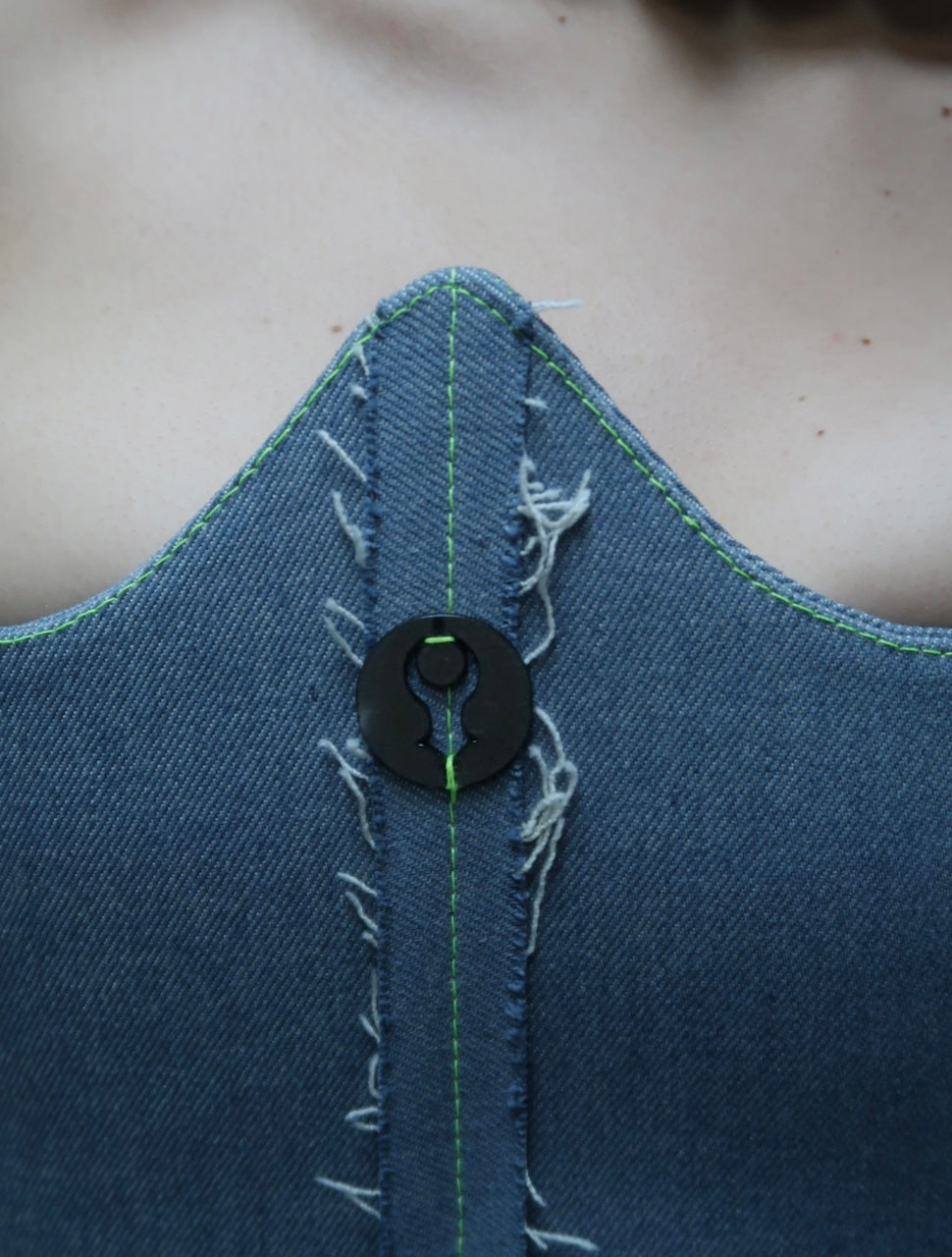 Armor Blue Jean Corset
