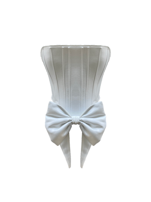 Cordelia White Corset