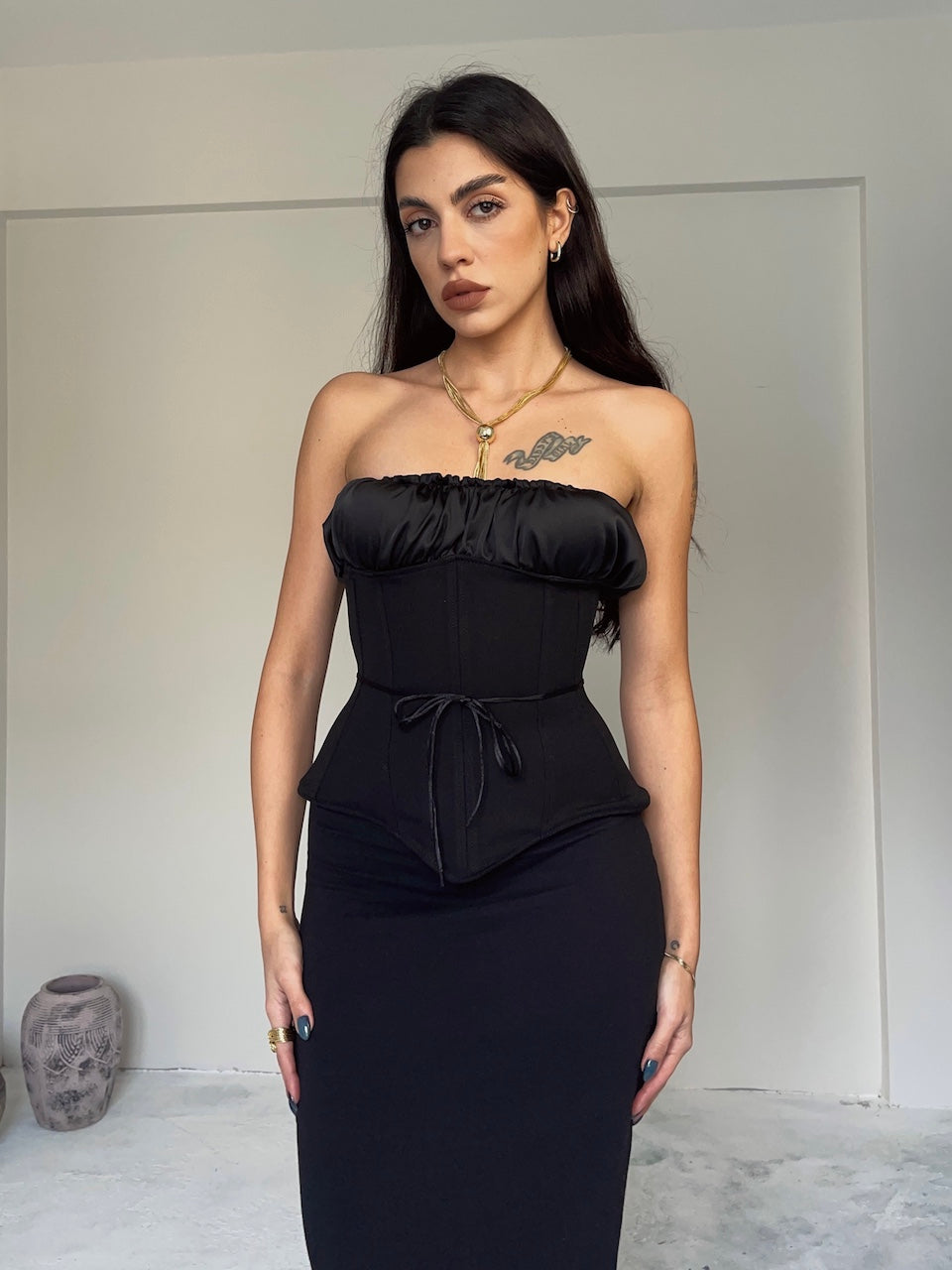 Elanor Black Corset
