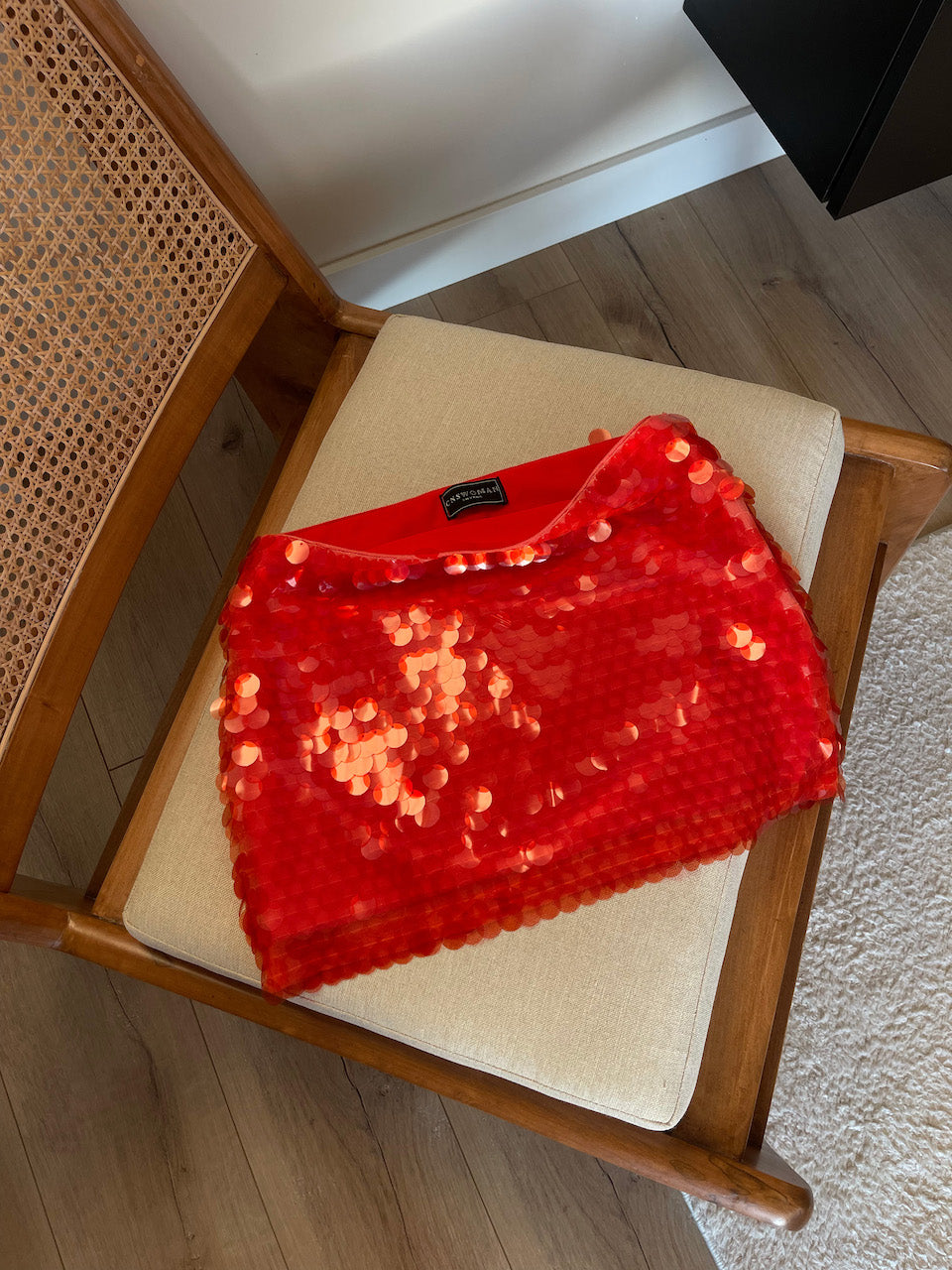 Ibıza Hot Vermilion Skirt