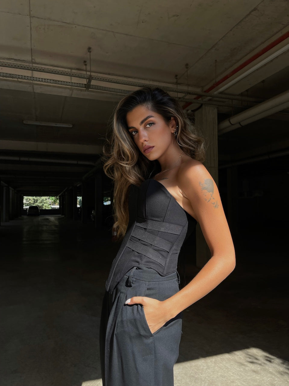 Sponte Black Corset