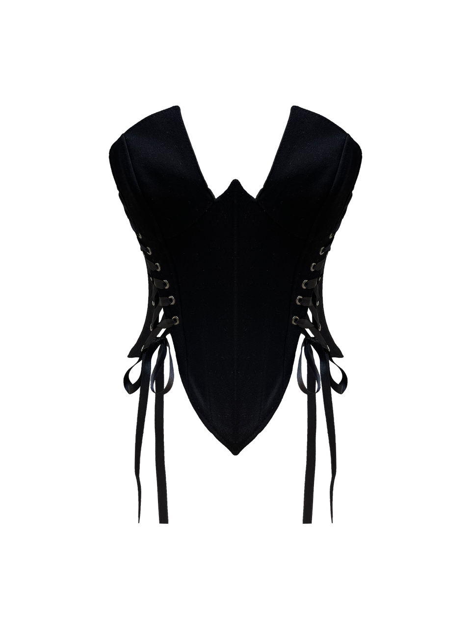 Rosalinda Black Corset Crop - Eda's Choice