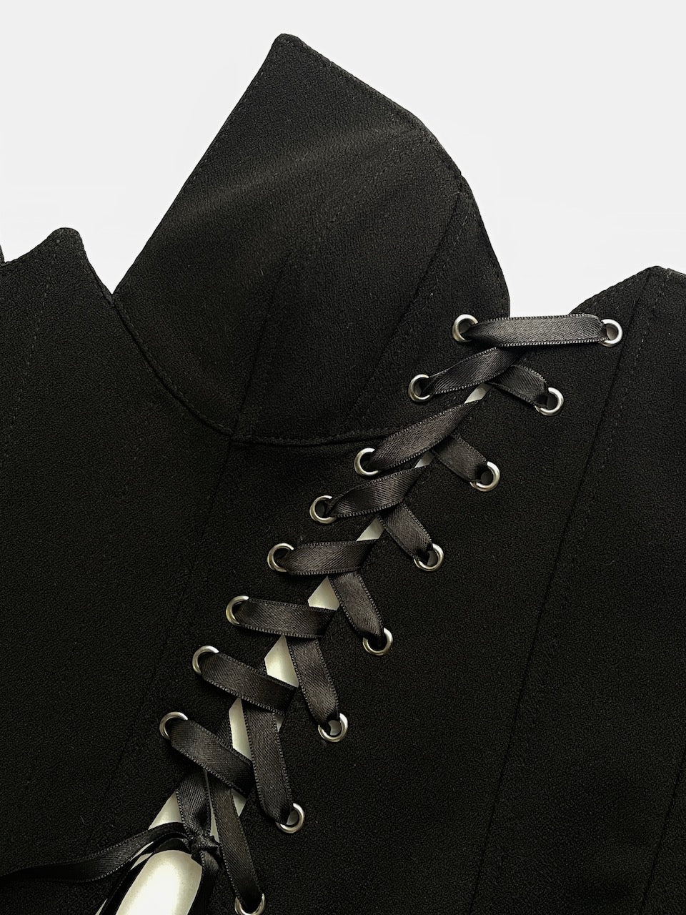 Rosalinda Black Corset Crop - Eda's Choice