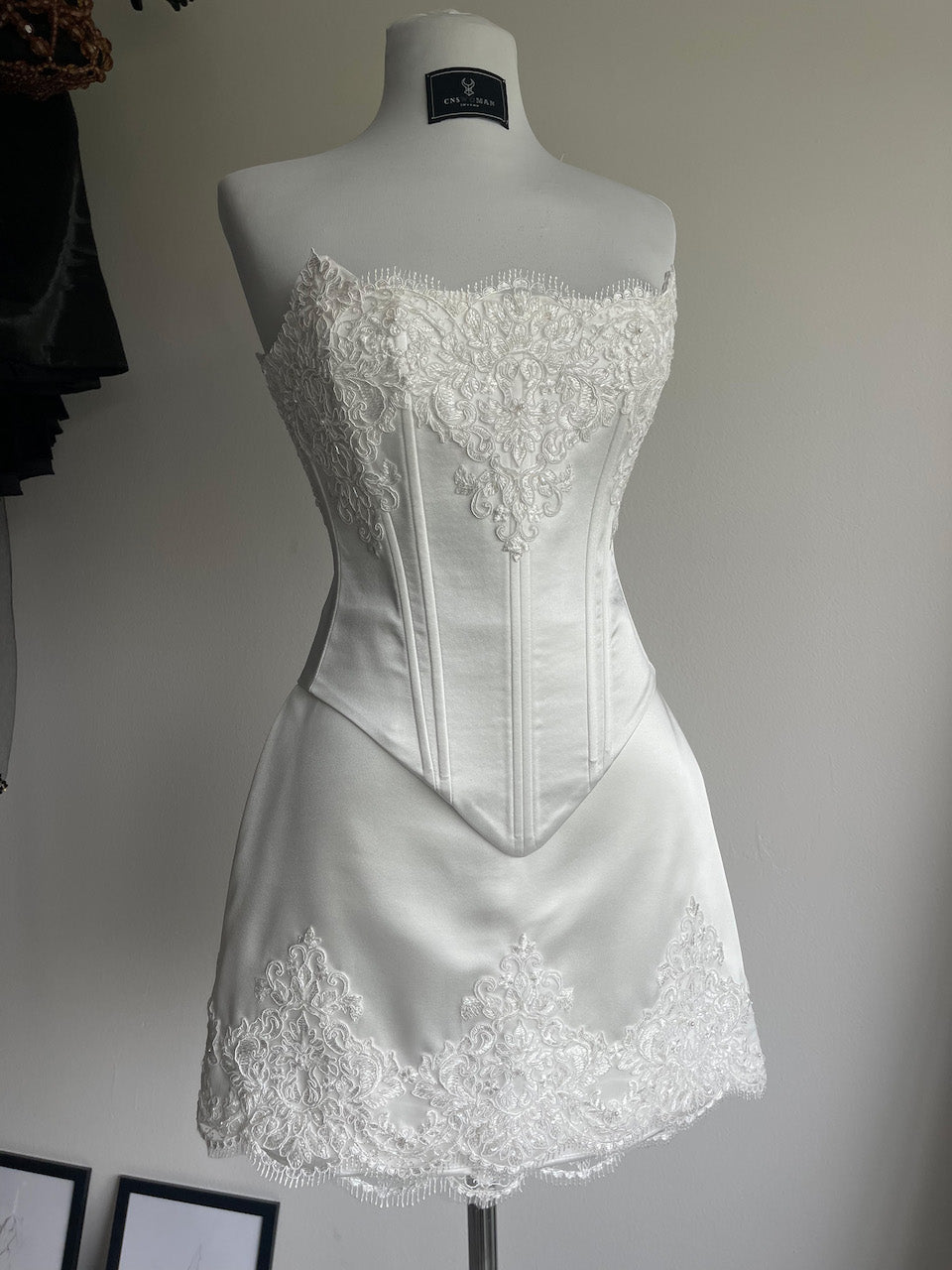 Camellia Corset and Skirt After Party Set