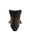 Zeyna Leopard Print Corset