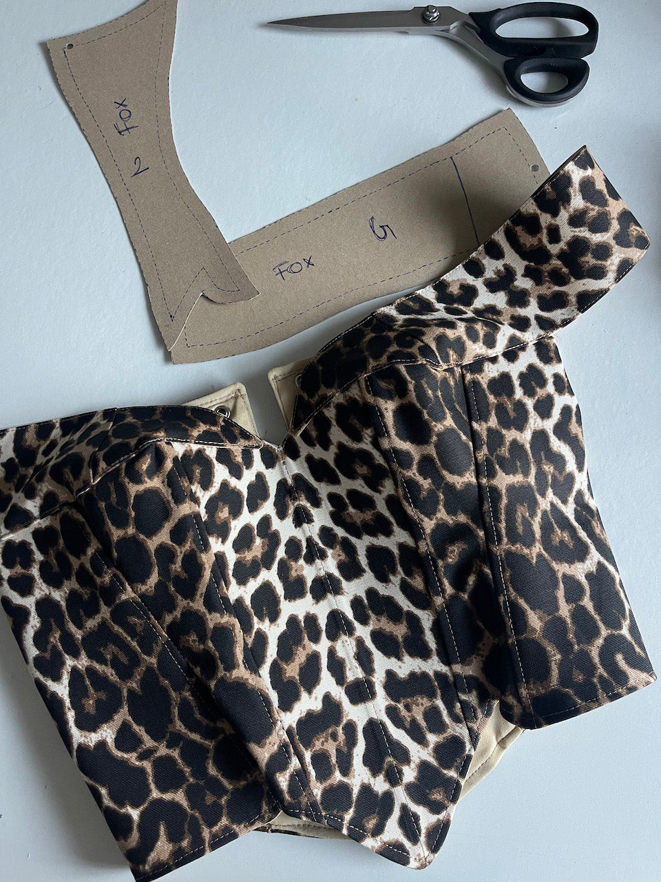 Fox Leopard Corset - Dilan's Choice